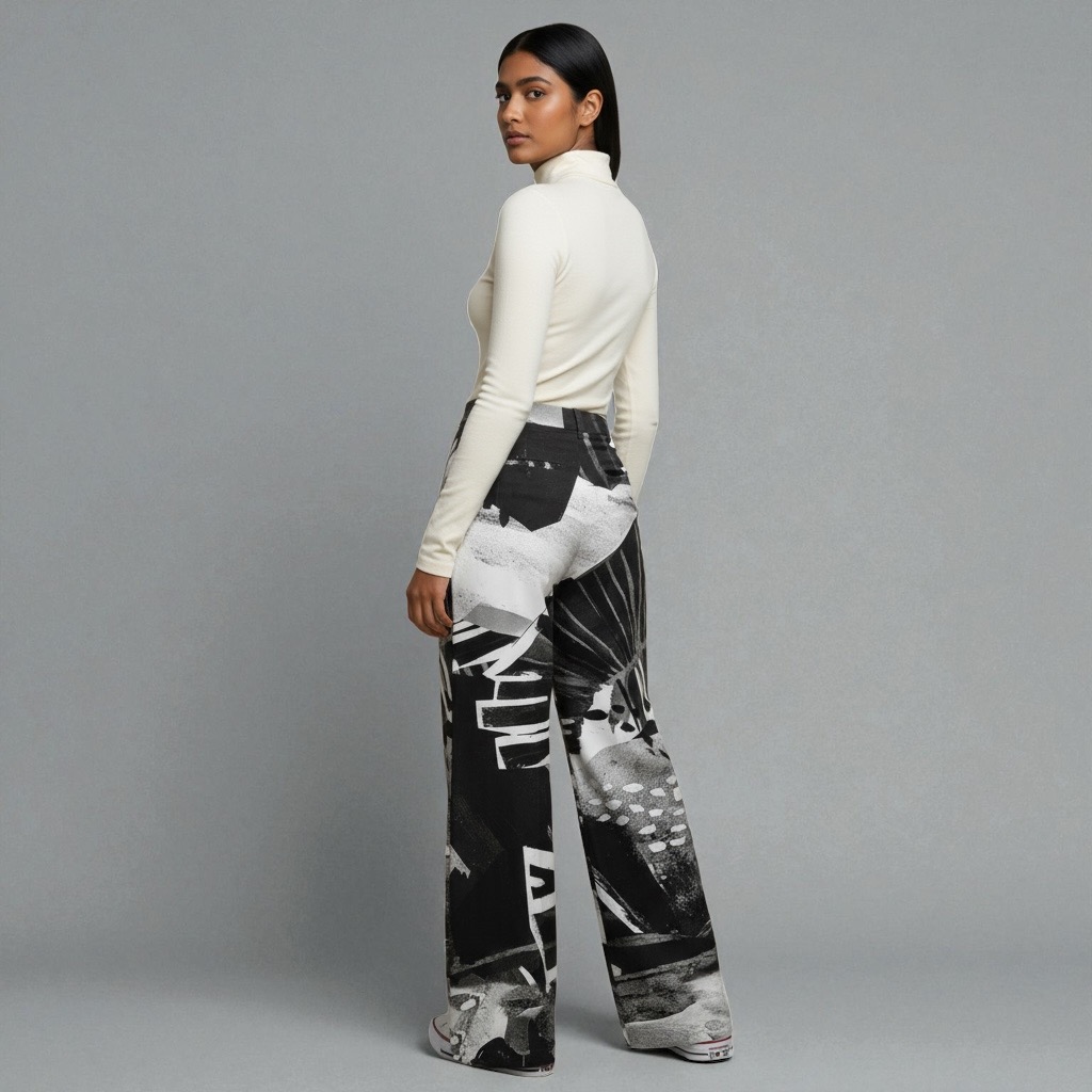 Pantalón Marie Hojas - Imagen 4