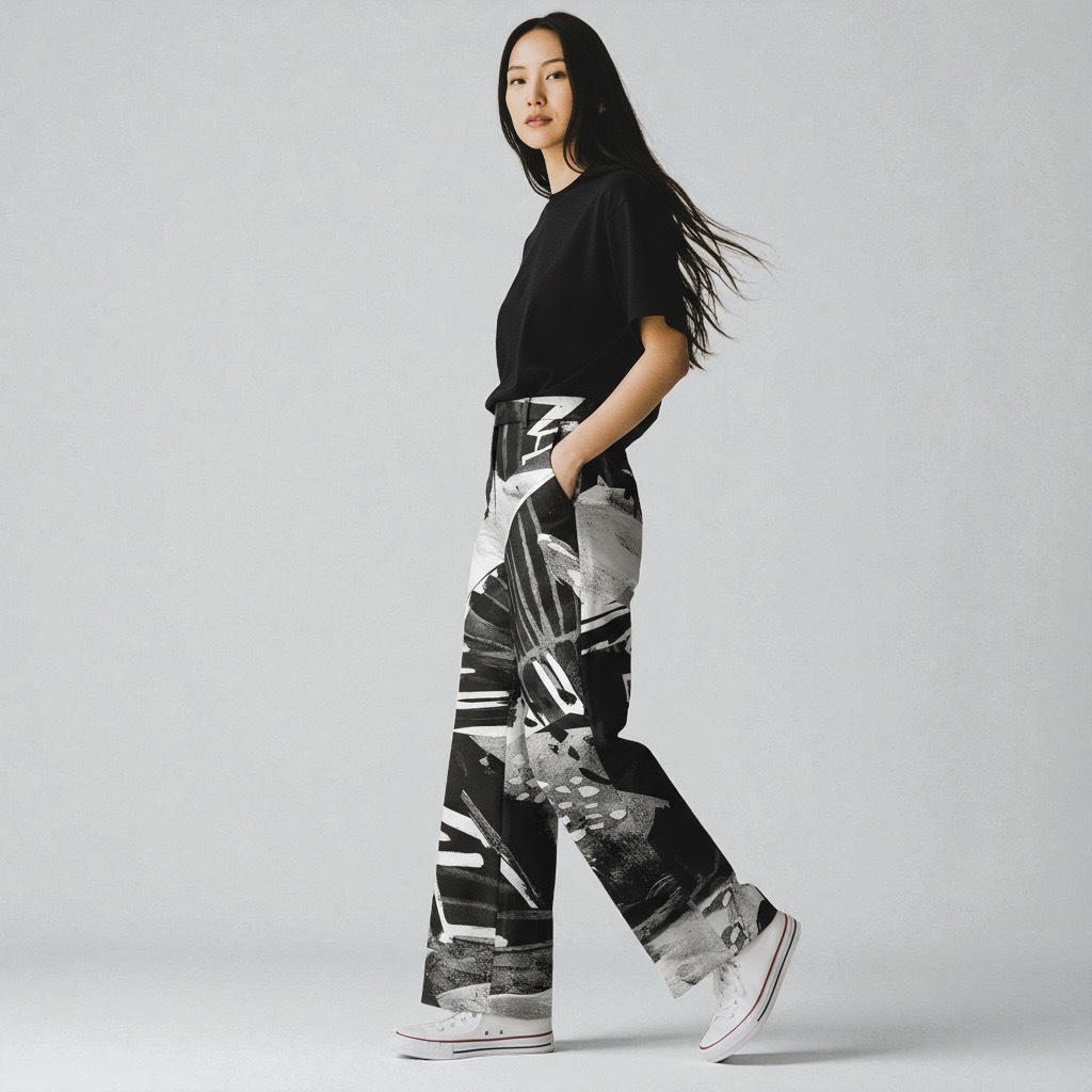 Pantalón Marie Hojas - Imagen 2