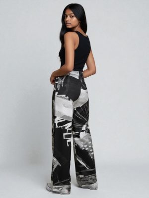 Pantalón Marie Hojas